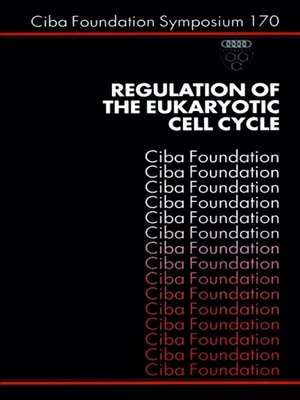 cover image of Regulation of the Eukaryotic Cell Cycle